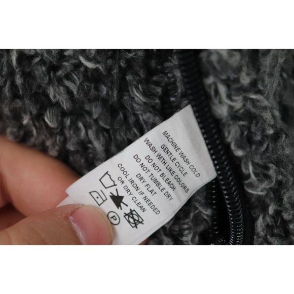 Carbon 2 Cobalt Reversible Vest Mens XL Sherpa Fleece Quilted Full Zip black - Picture 5 of 13